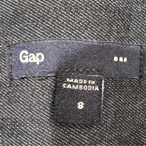 GAP Denim Skirt Womens 8 Jean Pencil Dark Wash Work Casual Ladies - Picture 3 of 5